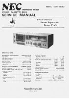 NEC K-315-E - Service Manual 